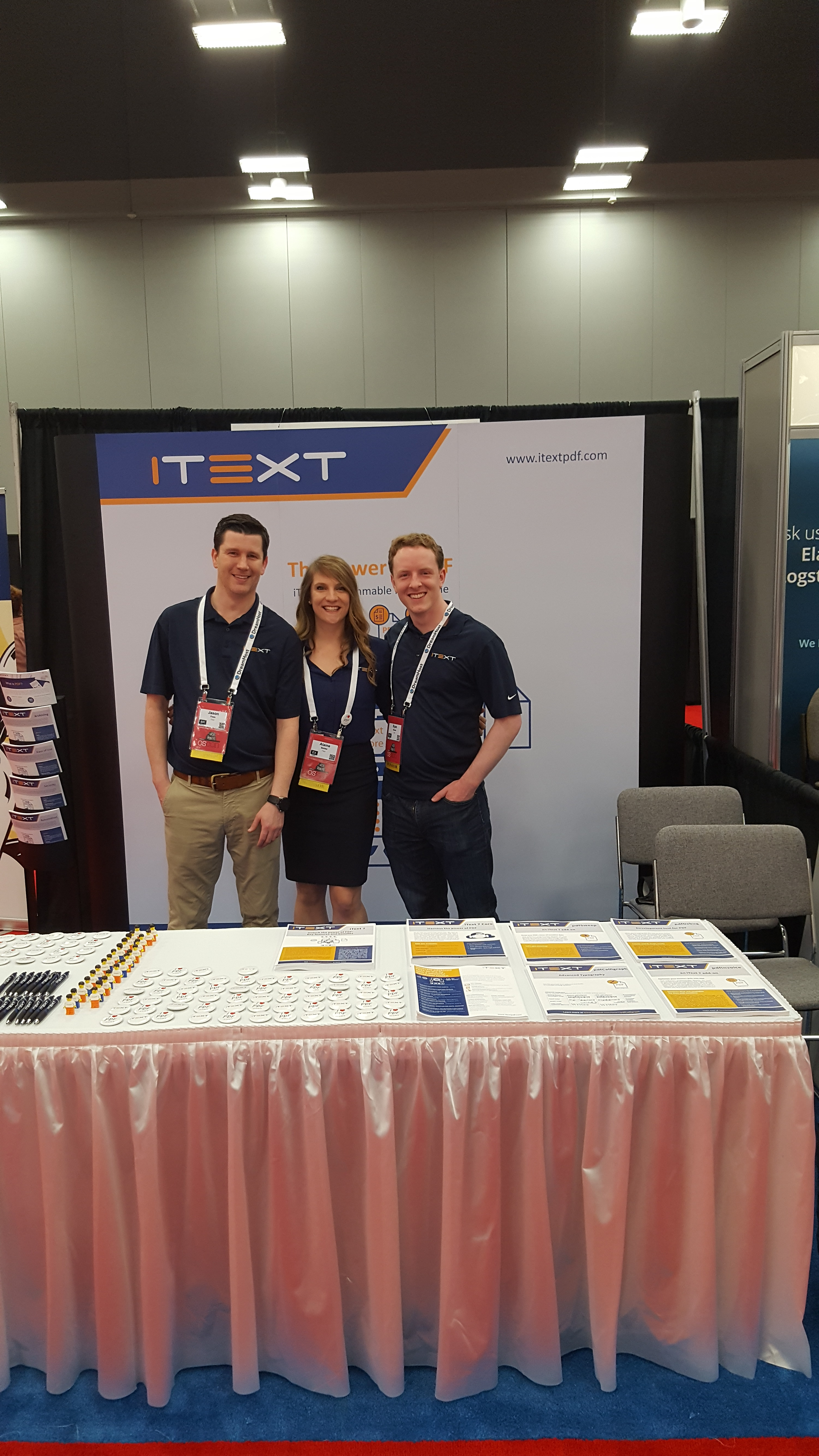 iText at OSCON Austin 2016, open source PDF