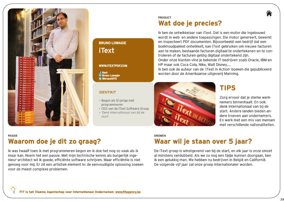 Publication about iText