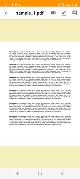 iText 7 demo doc view