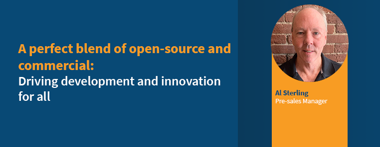 A Perfect blend of open-source and commercial: